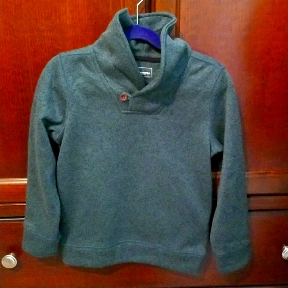 Boy's Dark Green Sweater